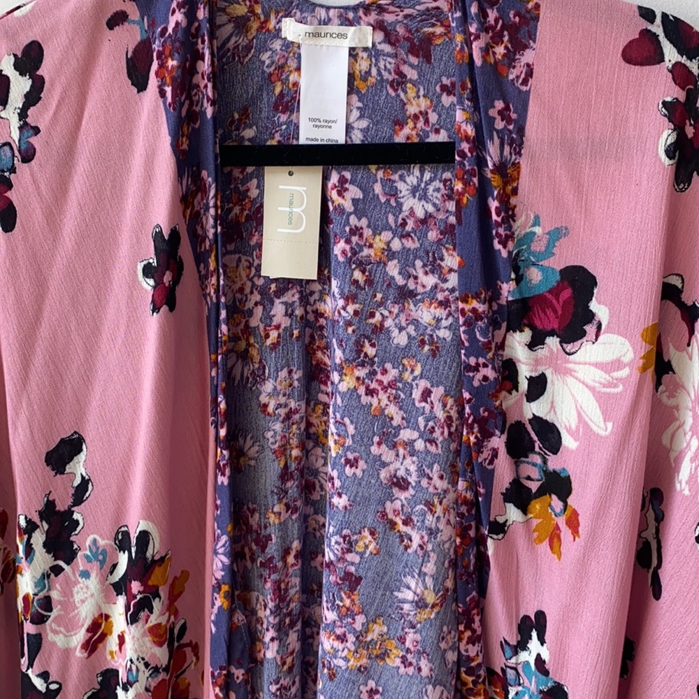 Floral Ruana - Picture 3 of 4
